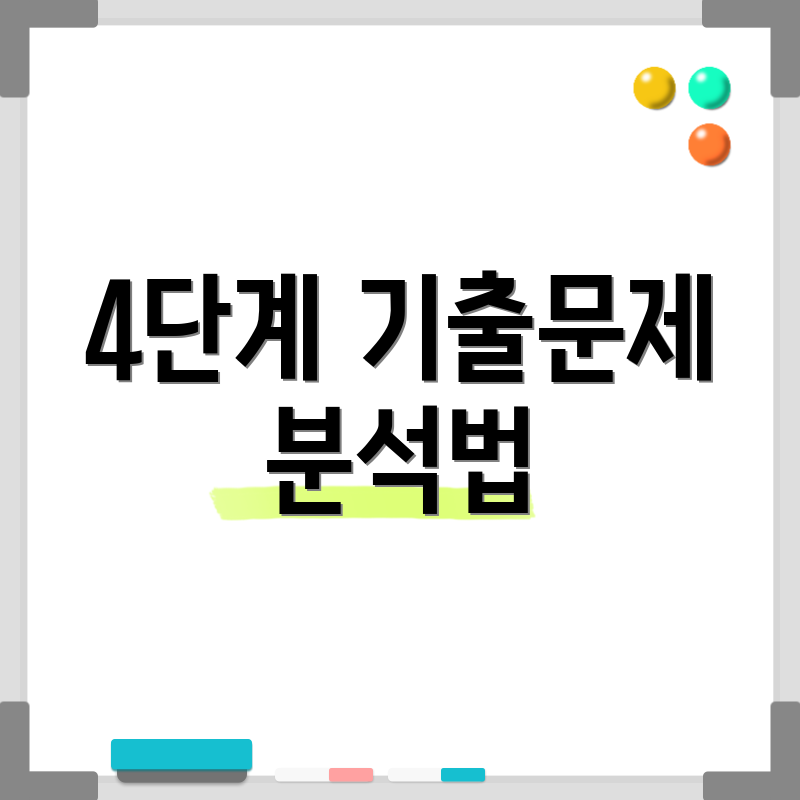 4단계 기출문제 분석법