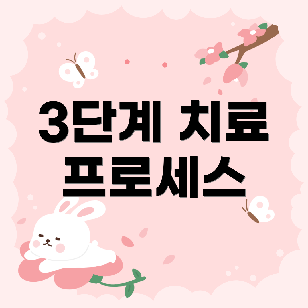 3단계 치료 프로세스