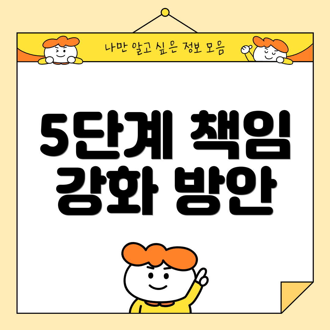 5단계 책임 강화 방안
