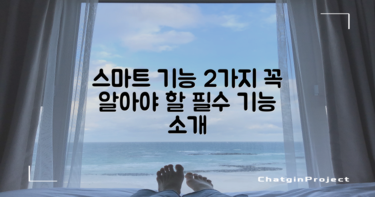 2가지 스마트 기능