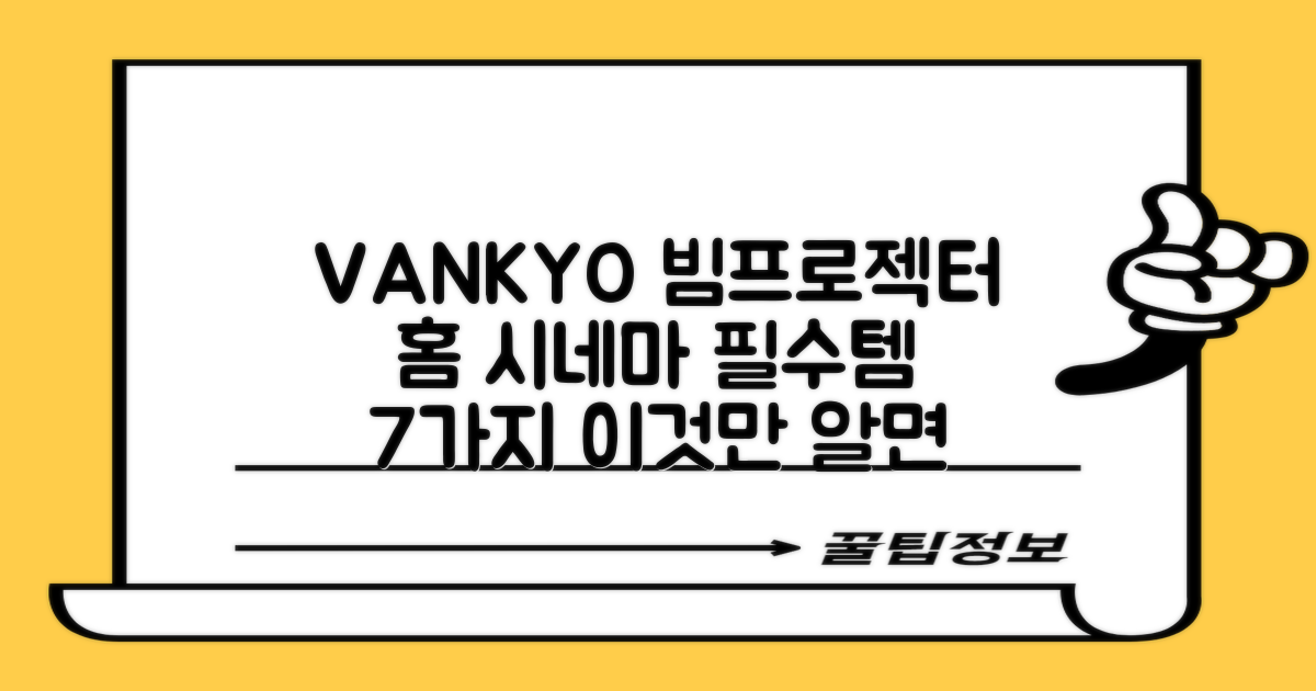 VANKYO Leisure 200 빔프로젝터: 당신의 홈 엔터테인먼트를 업그레이드할 7가지 핵심 포인트