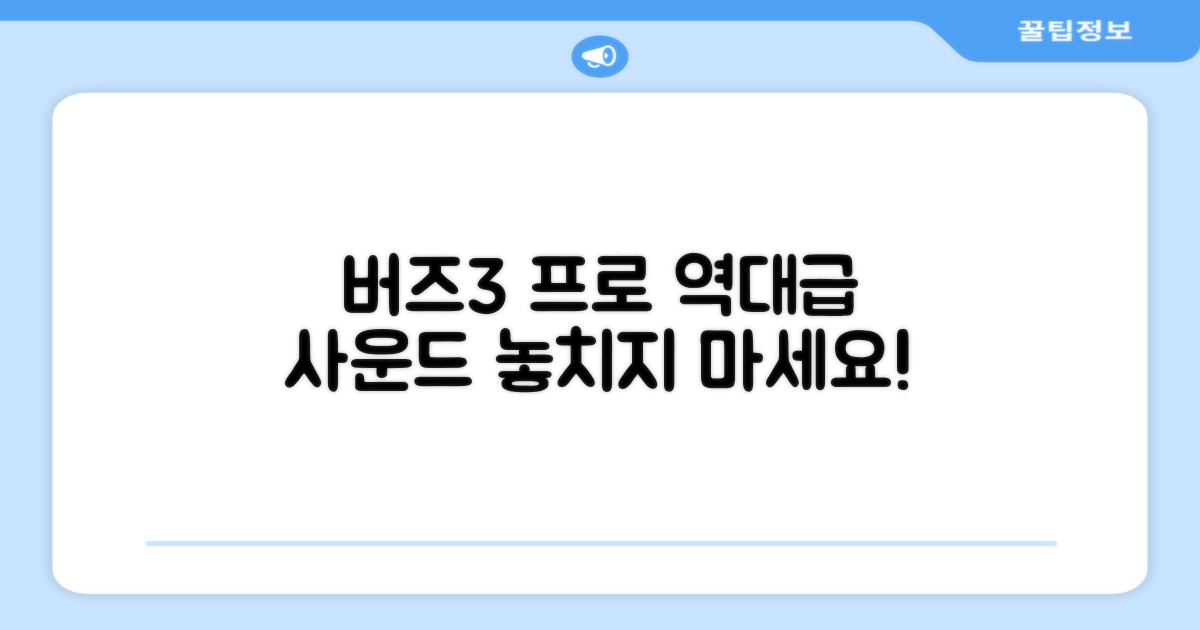 갤럭시 버즈3 프로, 그 매력은?