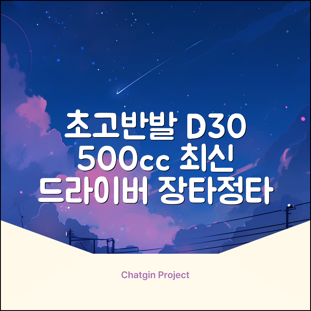 데이비드 신형 초고반발 D30 장타 드라이버 500cc 남성 여성+ 자석티, 10.5도, S 추천 리뷰