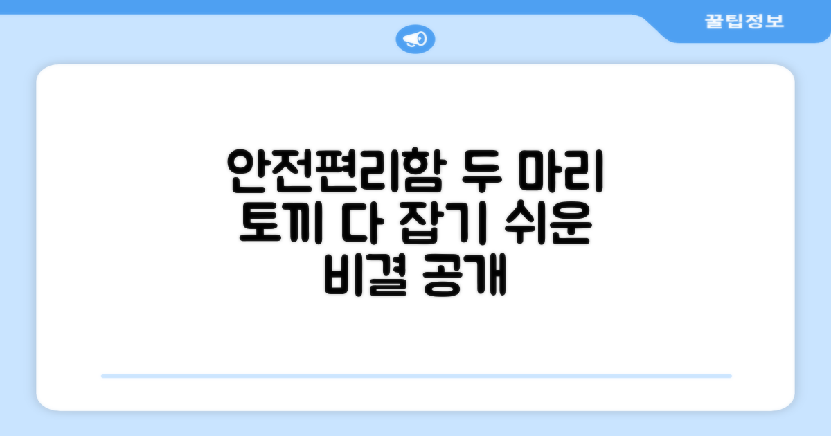 안전성과 편리성, 두 마리 토끼