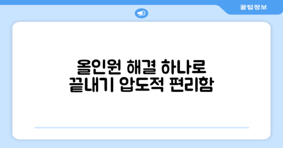 1개로 올인원 해결