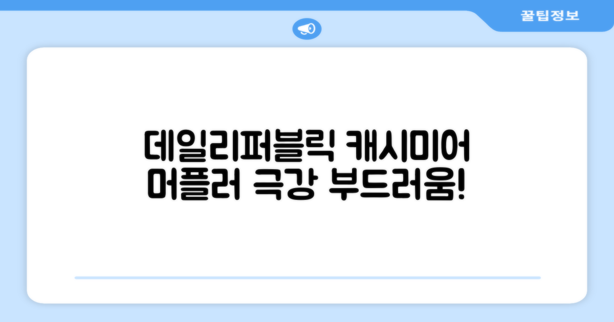 데일리퍼블릭 롱 캐시미어 머플러 목도리 넥워머 추천 리뷰