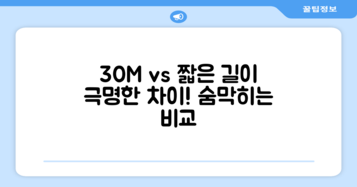 30M vs 짧은 길이