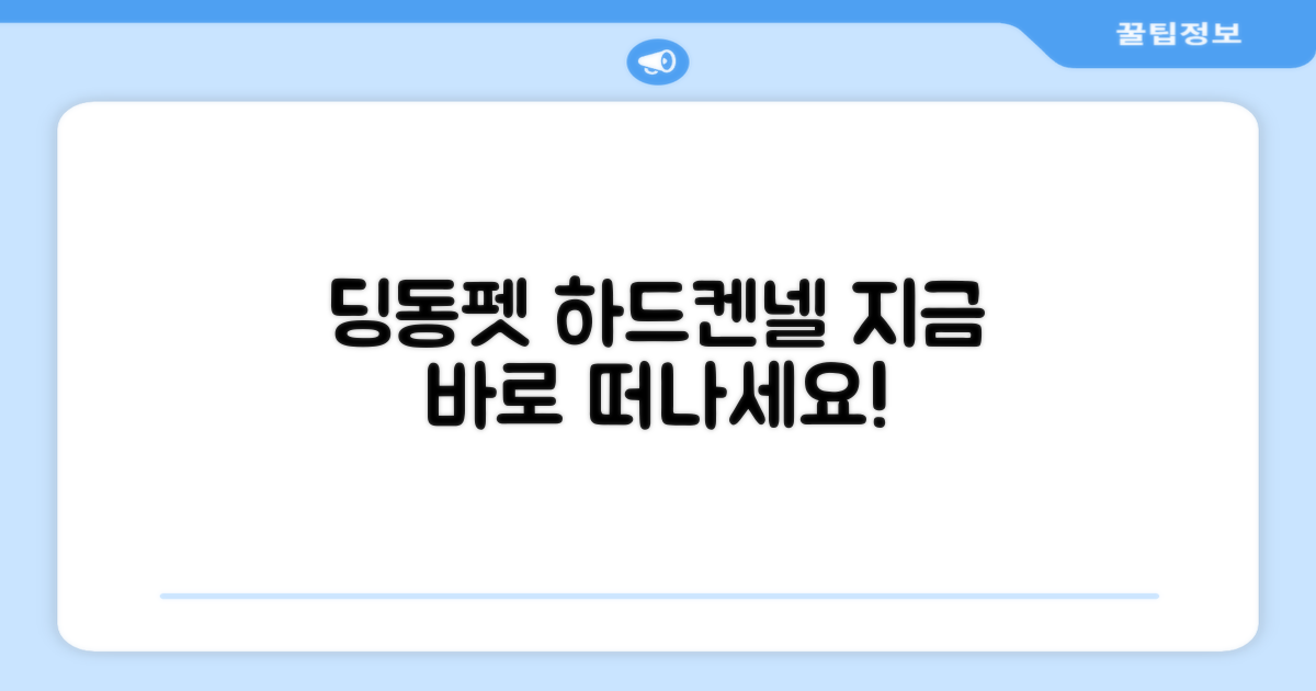 지금 바로 딩동펫 하드켄넬로 떠나세요!