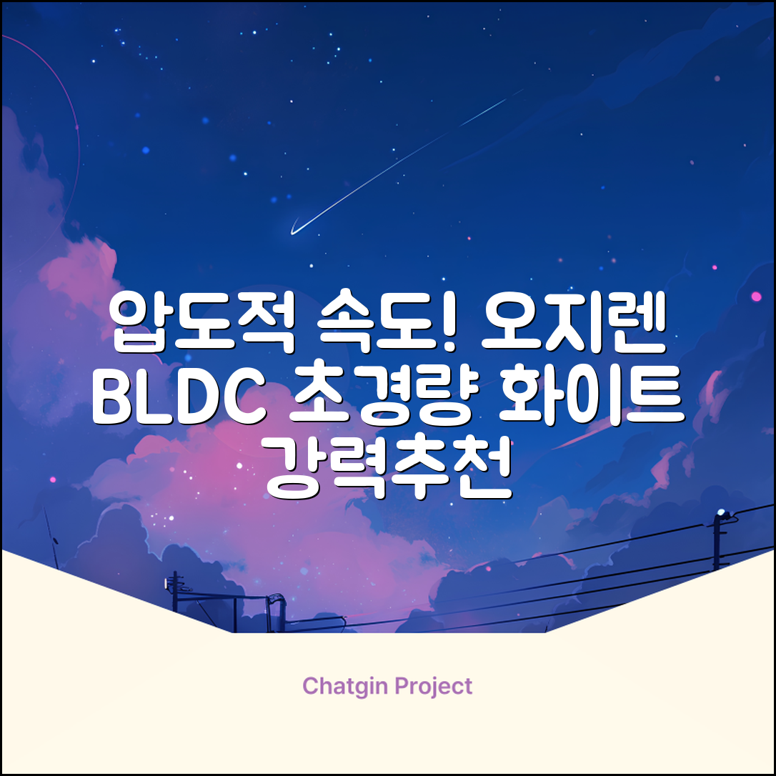 오지렌 초고속 고출력 초경량 음이온 BLDC 모터 헤어 드라이기, 화이트 추천 리뷰