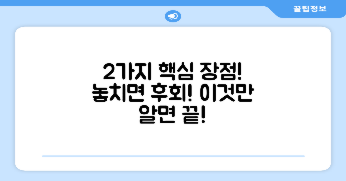 2가지 주요 장점