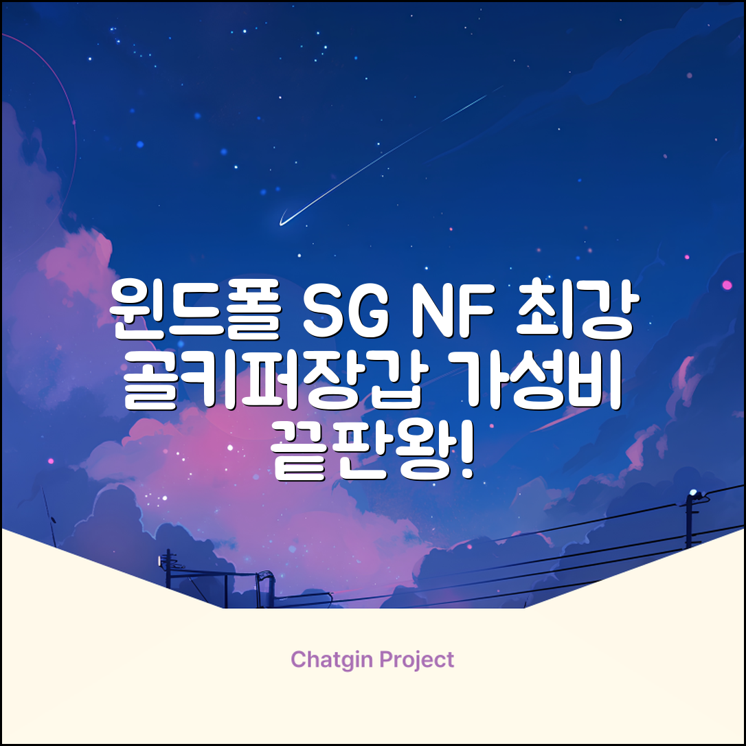 윈드폴스포츠 SG NF 축구 골키퍼장갑 5호-10호, 윈드폴스포츠 SG NF 골키퍼장갑 화이트 블랙, 1개 추천 리뷰