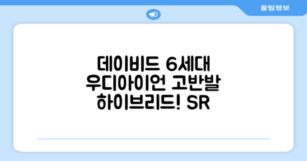 데이비드 신형 6세대 우디아이언 고반발 하이브리드 유틸리티 우드 + 자석티 2번 3번 4번 5번, SR, 23도 추천 리뷰